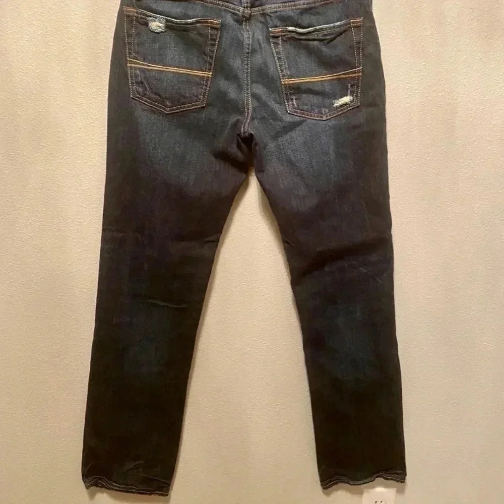 Abercrombie and Fitch jeans size 32/34. Distressed details‎  on front and back.